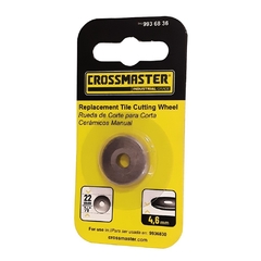 Rueda De Corte Para Cortadora De Ceramicos Crossmaster 9936836 - 22 X 6 X 4.6 Mm