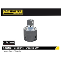 Adaptador Bocallave Crossmaster Enc. 3/4 9942804 - 3/4" H X 1/2" M - comprar online