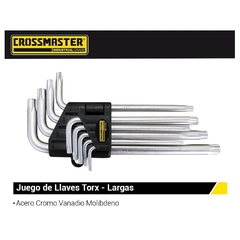 Jgo. Llaves Torx Crossmaster 9943580.1 - Largas - comprar online