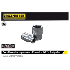 Bocallave Crossmaster Hexagonal Enc. 1/2 9946066 - 5/16" - comprar online