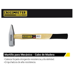 Martillo P/Mecanico Crossmaster C/Madera 9969206 - 200 Grs. - comprar online