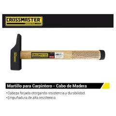 Martillo Carpintero Crossmaster C/Madera 9969254 - 18 Mm - comprar online