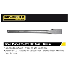 Cincel Plano Crossmaster Sds Max 9969662 - 25 X 280 Mm - comprar online