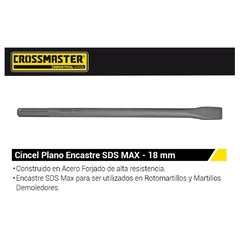 Cincel Plano Crossmaster Sds Max 9969664 - 25 X 400 Mm - comprar online