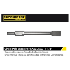 Cincel Pala Crossmaster Hexagonal 1.1/8 9969688 - 40 X 410 Mm - comprar online