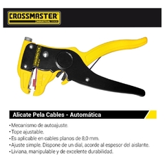 Alicate Crossmaster Pela Cable Automatico 9969802 - 170 Mm - comprar online
