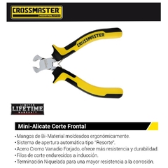 Alicate Crossmaster Corte Frontal Profesional L = 102 Mm 9970262 - 4" - comprar online