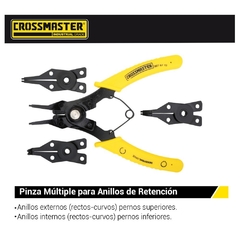 Pinza Seeger Crossmaster C/4 Puntas 9970712 - Cambiables - comprar online