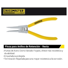 Pinza Seeger Crossmaster Recta Exterior 9970746 - 7" - comprar online