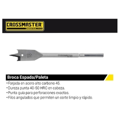 Mechas Paleta Crossmaster P/Madera 9981510 - 10 Mm - comprar online
