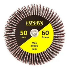 Cepillo Flap Barovo Para Taladros 50 X 25 Mm Grano 60 Cfi-5060 - comprar online