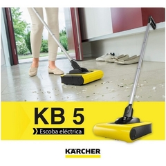 Barredora Escoba Eléctrica Karcher 210 Mm A Batería Kb 5 en internet