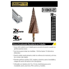 Mecha Escalonada Crossmaster Al Cobalto 9981120 - 4 X 32 Mm - comprar online