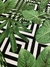 Tecido Jacquard Folhas Tropical Verde - comprar online