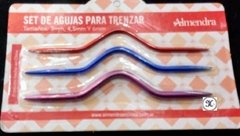 Agujas para trenzas de aluminio