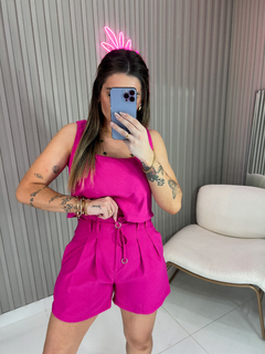 CONJUNTO Brenda marrant (pink) - Jordanna Galia Store