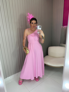 VESTIDO Jasmin crepe marrant (rosa bebe) - loja online