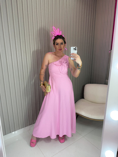 VESTIDO Jasmin crepe marrant (rosa bebe)