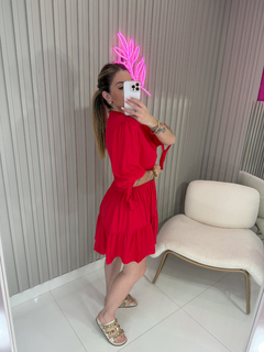 Imagem do Vestido Louise viscose (vermelho)