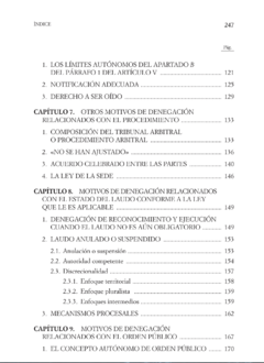 Reconocimiento y ejecución de laudos arbitrales extranjeros