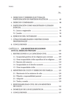 Régimen jurídico de los ministros religiosos - Juan G. Navarro Floria - Marcial Pons Argentina