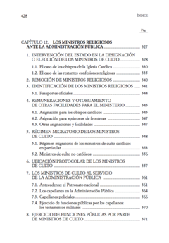 Régimen jurídico de los ministros religiosos - Juan G. Navarro Floria en internet