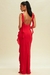 Kate Red Maxi Dress - comprar en línea