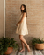 Sisal mini dress - Neutral - comprar en línea