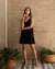 Sisal mini dress - Black - comprar en línea