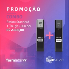 COMBO RESINA FORMLABS (1 STANDARD + 1 TOUGH 1500)