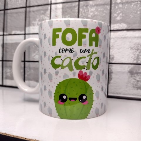 Caneca Nunca desista de Sônia Rondon - Colab55