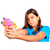 Pistola mini rosa X-Shot en internet