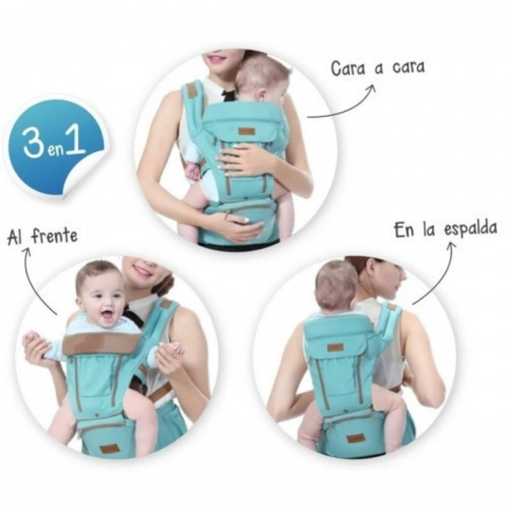 Mochila para bebe con asiento Baby One - SU NIÑO