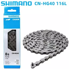 Cadena 6/7/8 velocidades CNHG40 116L Quick Link - Shimano - comprar online