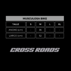 Musculosa Jersey Bike Mujer - Cross Roads