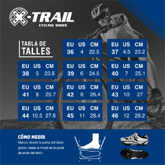 Imagen de Combo Zapatilla Ciclismo MTB Chita Xtrail + Pedales Mixtos AWA 4006 c/calas