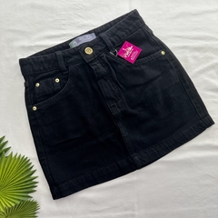 Saia Jeans Black - comprar online