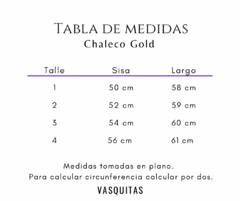 CHALECO GOLD