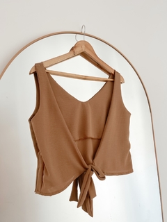 BLUSA MAGDA CAMEL