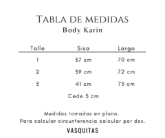 Imagen de BODY KARIN