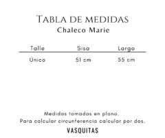 CHALECO MARIE - tienda online