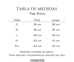 TOP DAISY VIOLETA | 5 talles (sin cambio) en internet