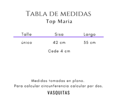 TOP MARIA - tienda online