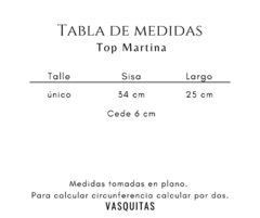 TOP MARTINA - comprar online