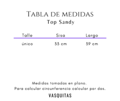 TOP SANDY - tienda online