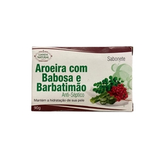 SABONETE DE AROEIRA, BABOSA E BARBATIMÃO