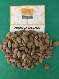 AMÊNDOA TORRADA SALGADA - 100g