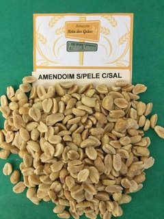 AMENDOIM S/ PELE C/ SAL - 100g