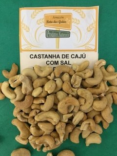 CASTANHA DE CAJU COM SAL - 100g