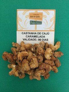 CASTANHA DE CAJU CARAMELADA - 100g